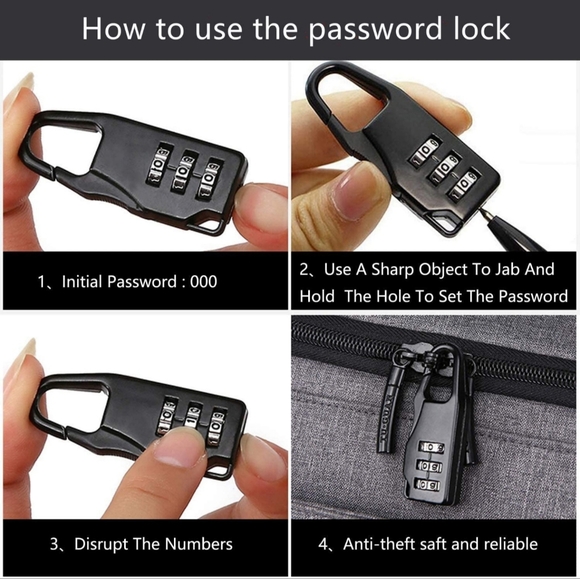 Sports Duffel Bag w/ Anti-Theft Lock - Picture 8 of 10